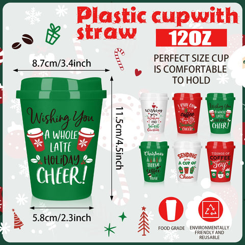 Pickmesh close-up of holiday print detail on cup showing durable design