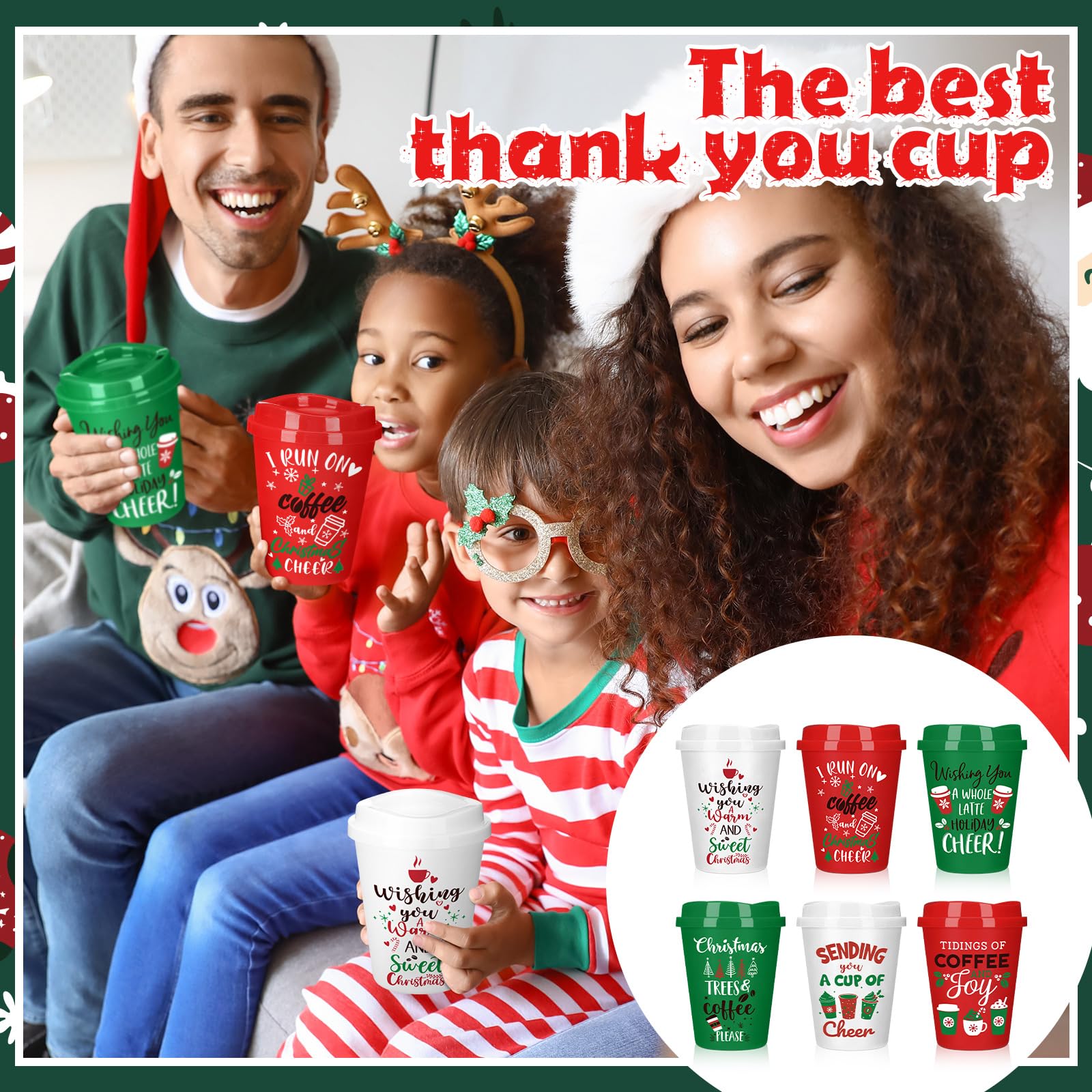 Pickmesh cups in use on holiday table enhancing party presentation