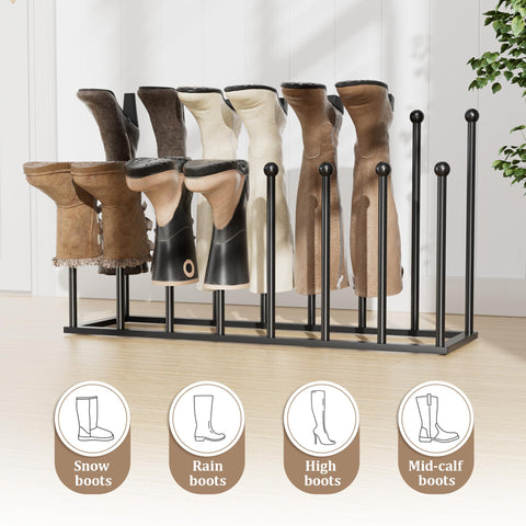 pickpiff boot rack inside closet saving space and improving organization