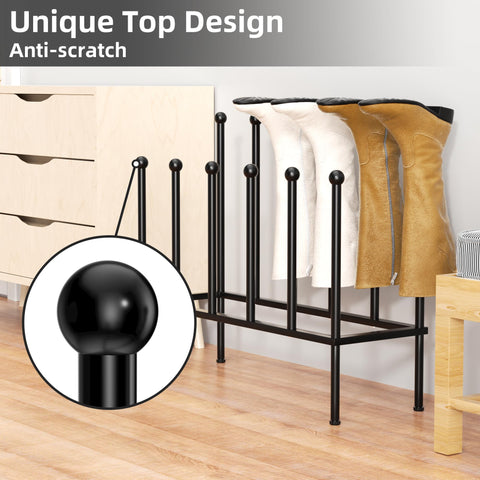 pickpiff boot rack placed in entryway demonstrating tidy storage and easy access