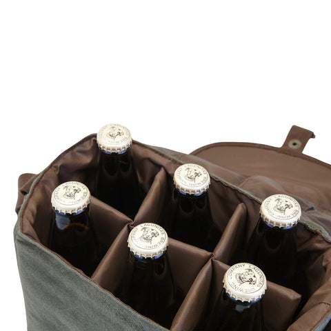 PICNIC TIME beer caddy adjustable shoulder strap detail for comfortable hands‑free carrying