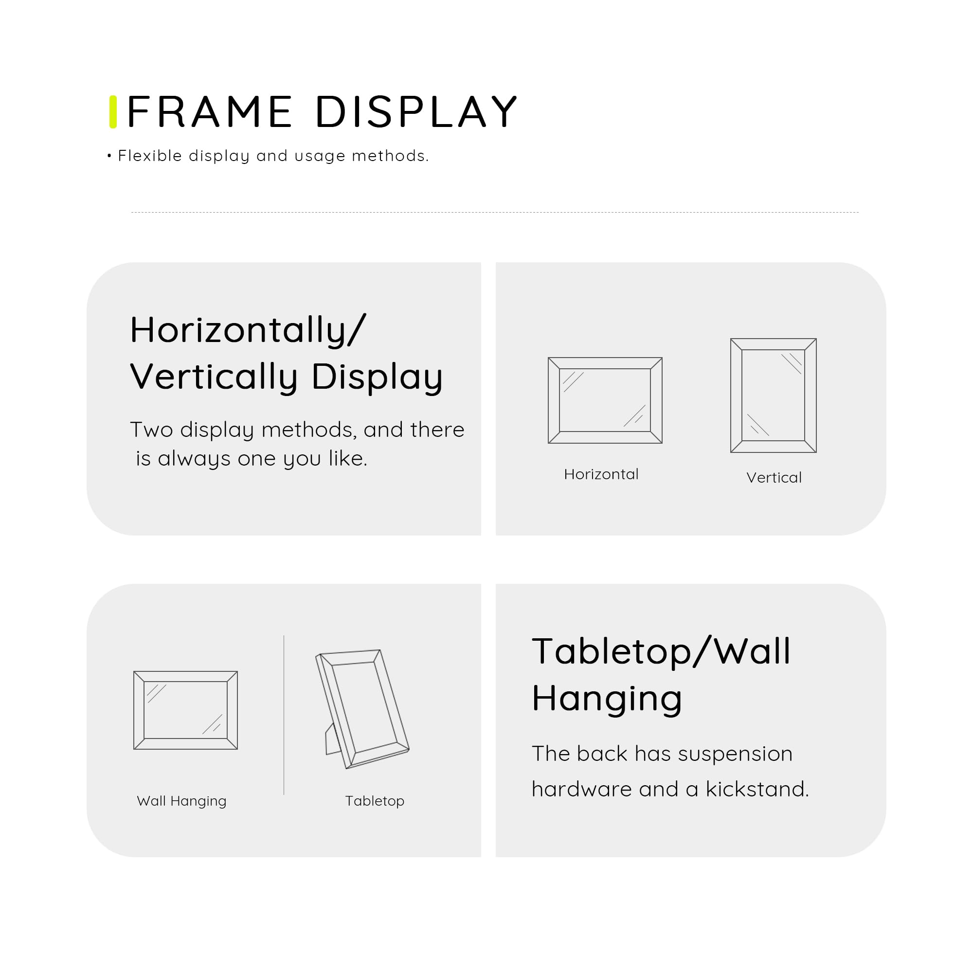 Picrit gallery wall arrangement of 12 frames creates cohesive display.