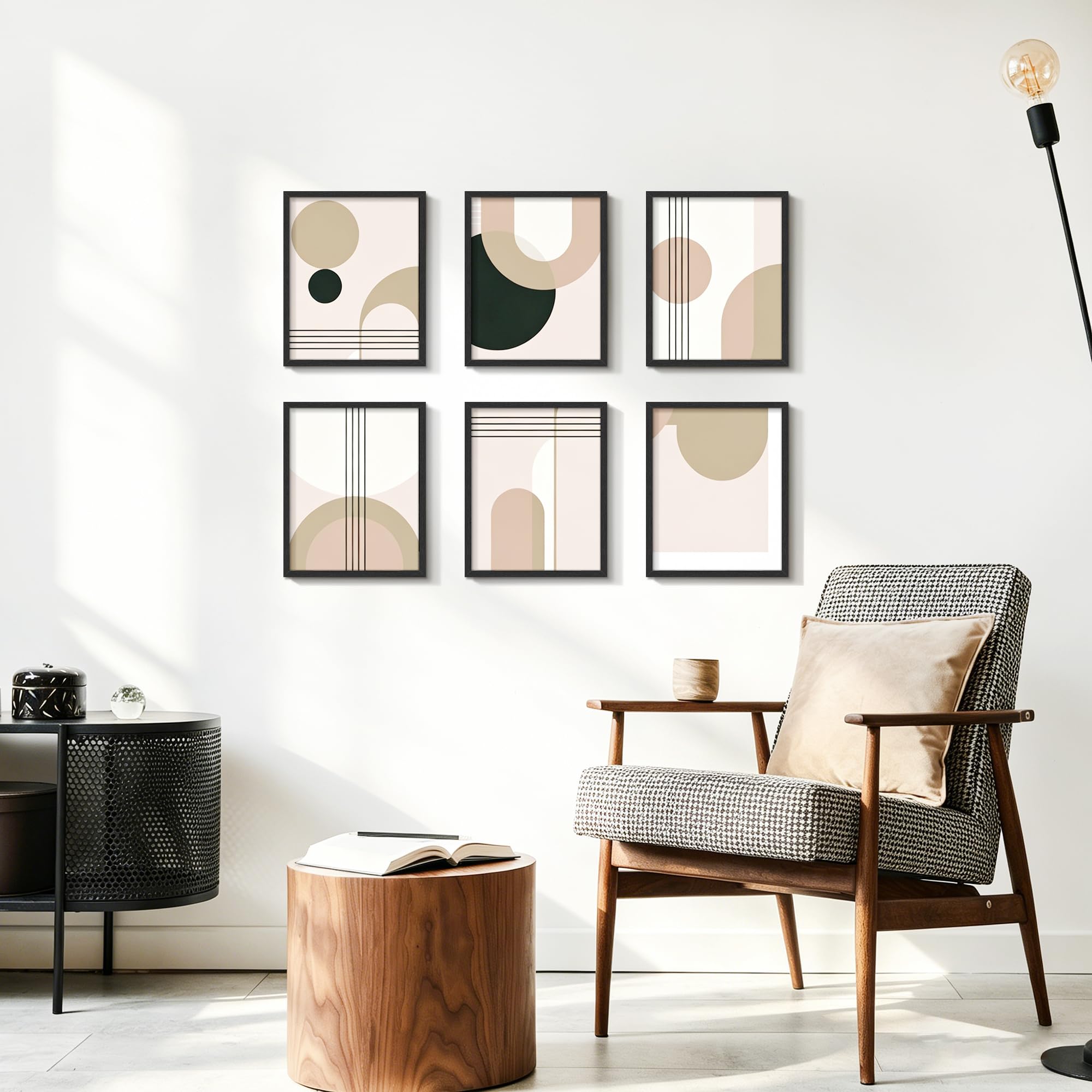 Picrit in a family room lifestyle set highlights safe child-friendly display.