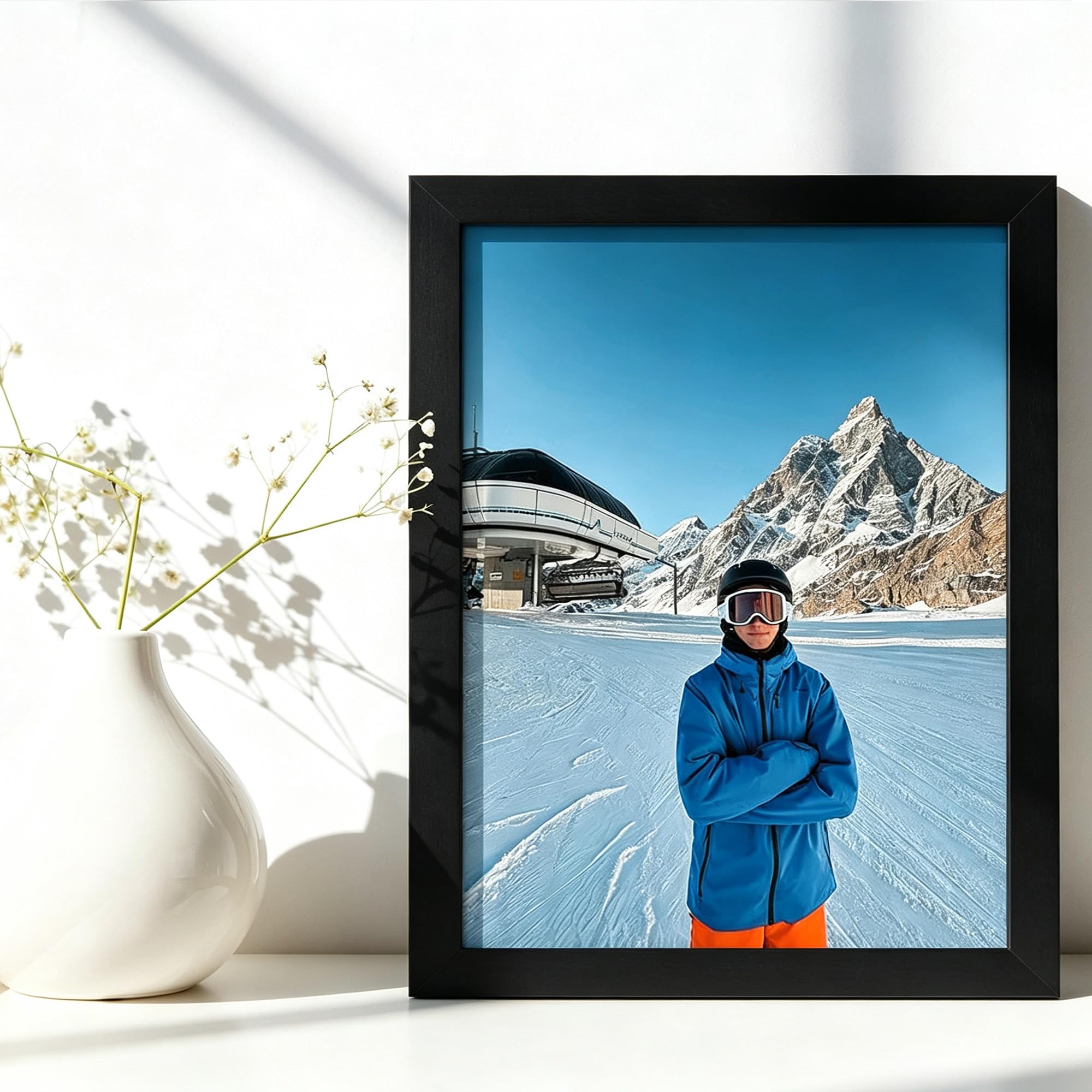 Picrit close-up of mat and 7.5x9.5 opening demonstrating precise framing and versatility