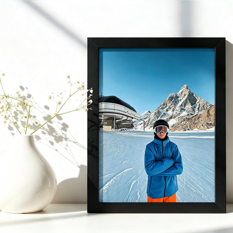 Picrit close-up of mat and 7.5x9.5 opening demonstrating precise framing and versatility