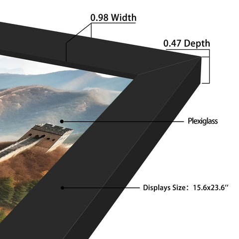 Picrit clear HD panel detail highlighting shatter-resistant glass-like clarity