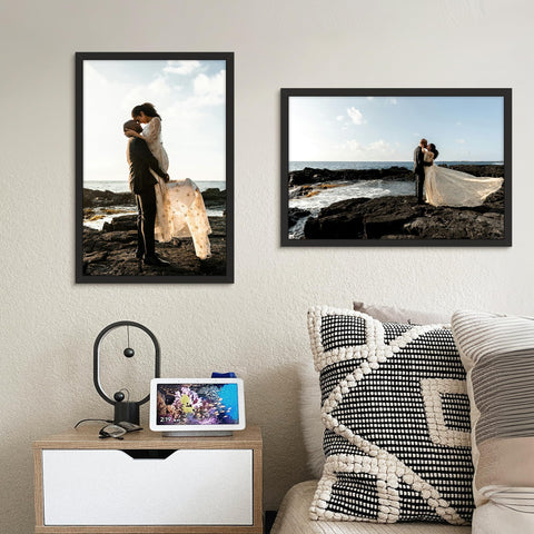Picrit lifestyle shot in living room showing decorative appeal and easy use