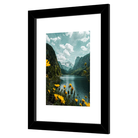 Picrit hung vertically on wall showing versatile orientation and stable mounting