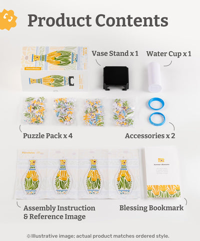 PieceRelax vase in hand to show scale and easy tabletop placement benefit