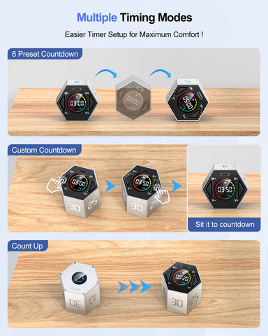 PIHEN Ticktime T6 held in hand showing compact size for easy portability