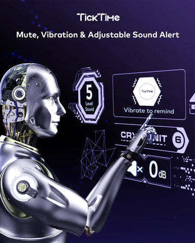 PIHEN Ticktime T6 on kitchen counter timing cooking for distraction-free tasks