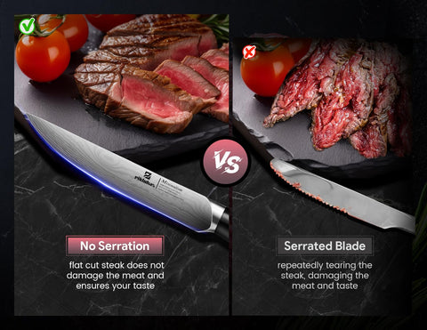 Piklohas blade edge detail highlighting smooth non-serrated cut for clean slices