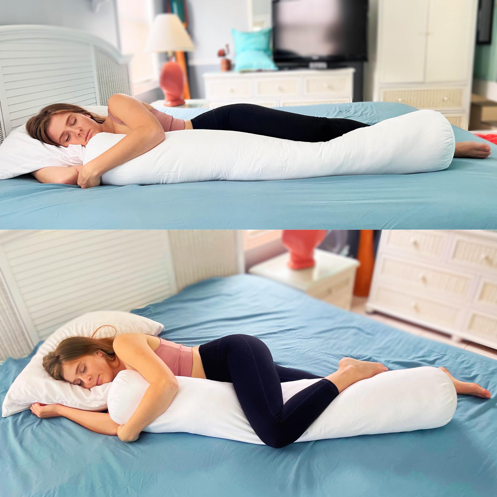 Pillowable zipper detail of removable cover for easy washing and hygienic sleep care