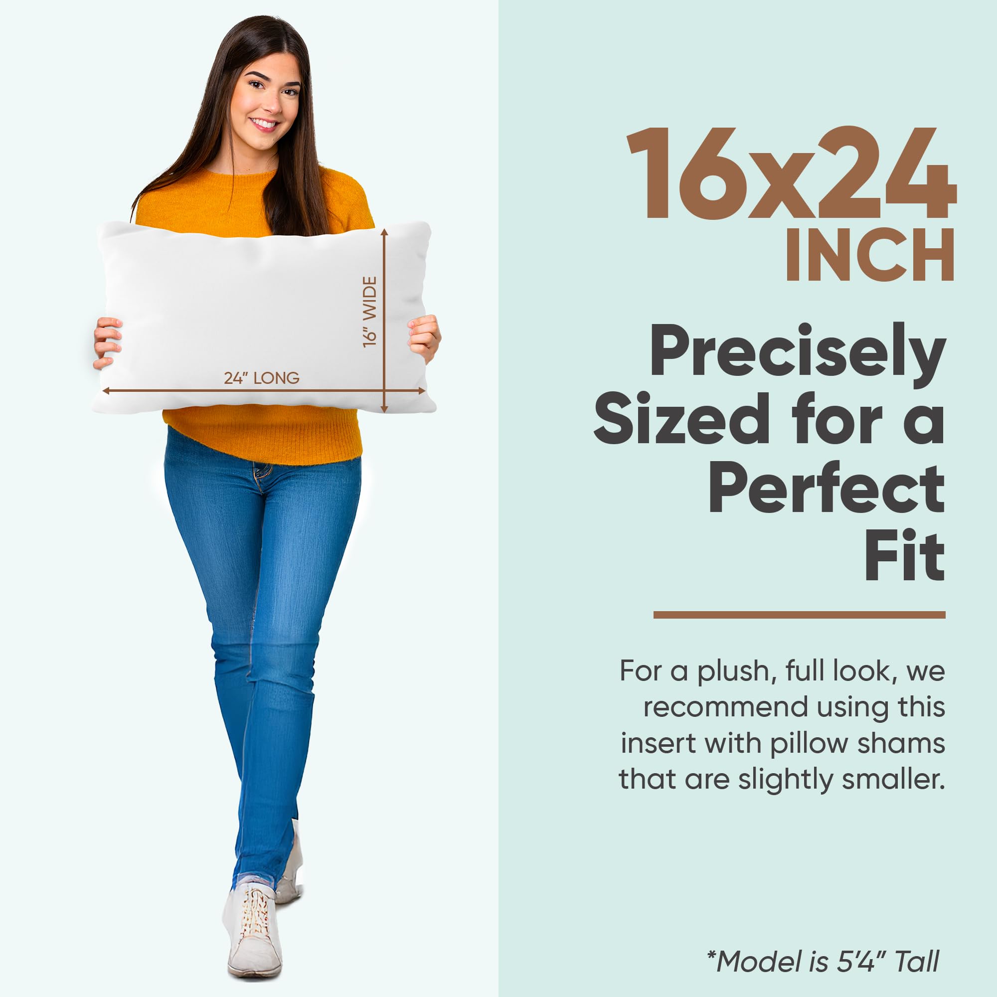 Pillowflex close-up fabric texture highlighting smooth poly-cotton shell for durable finish