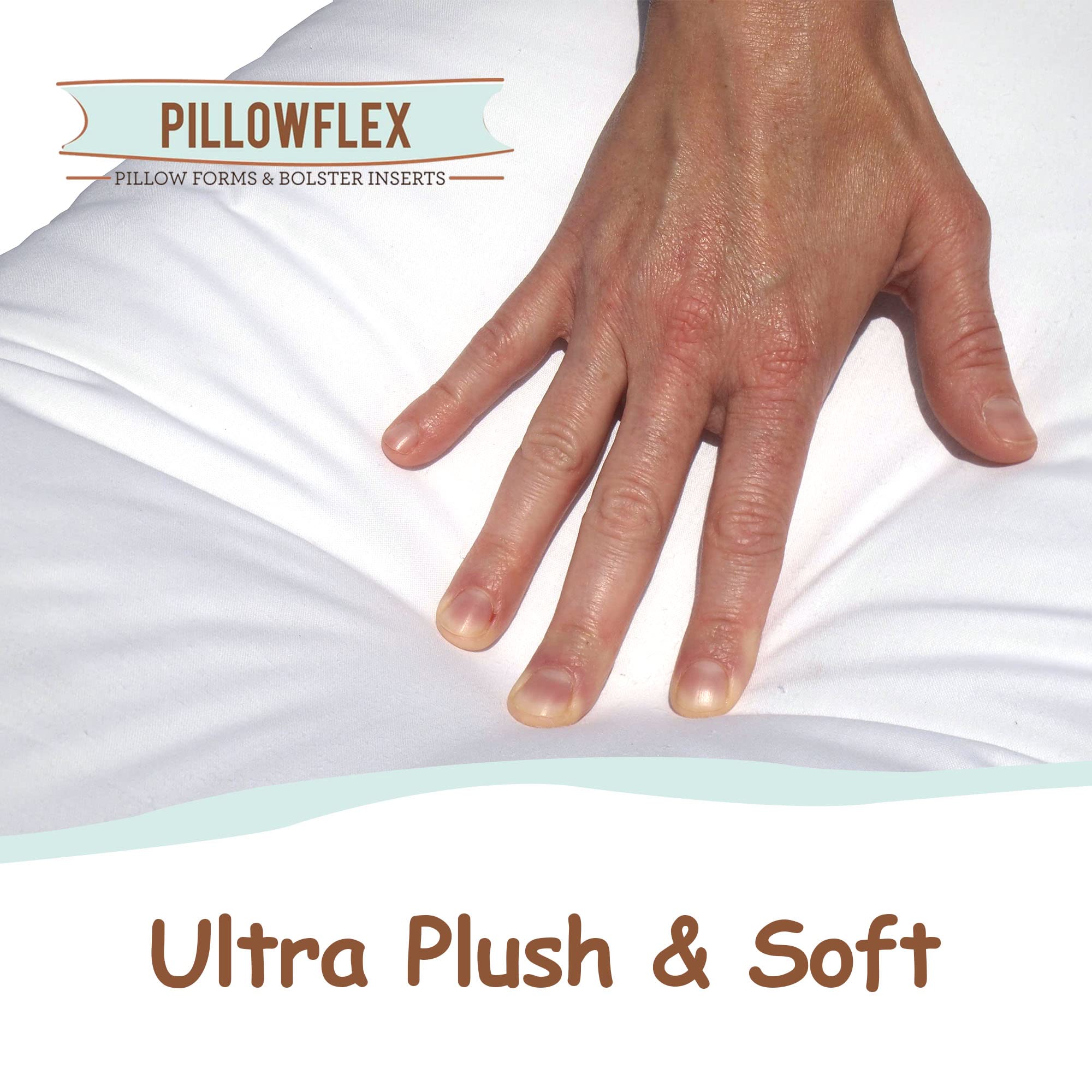 Pillowflex used on sofa styling accent pillows for cozy living room