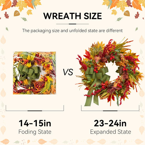 Pinkpuii wreath packed in protective box to retain shape during shipping