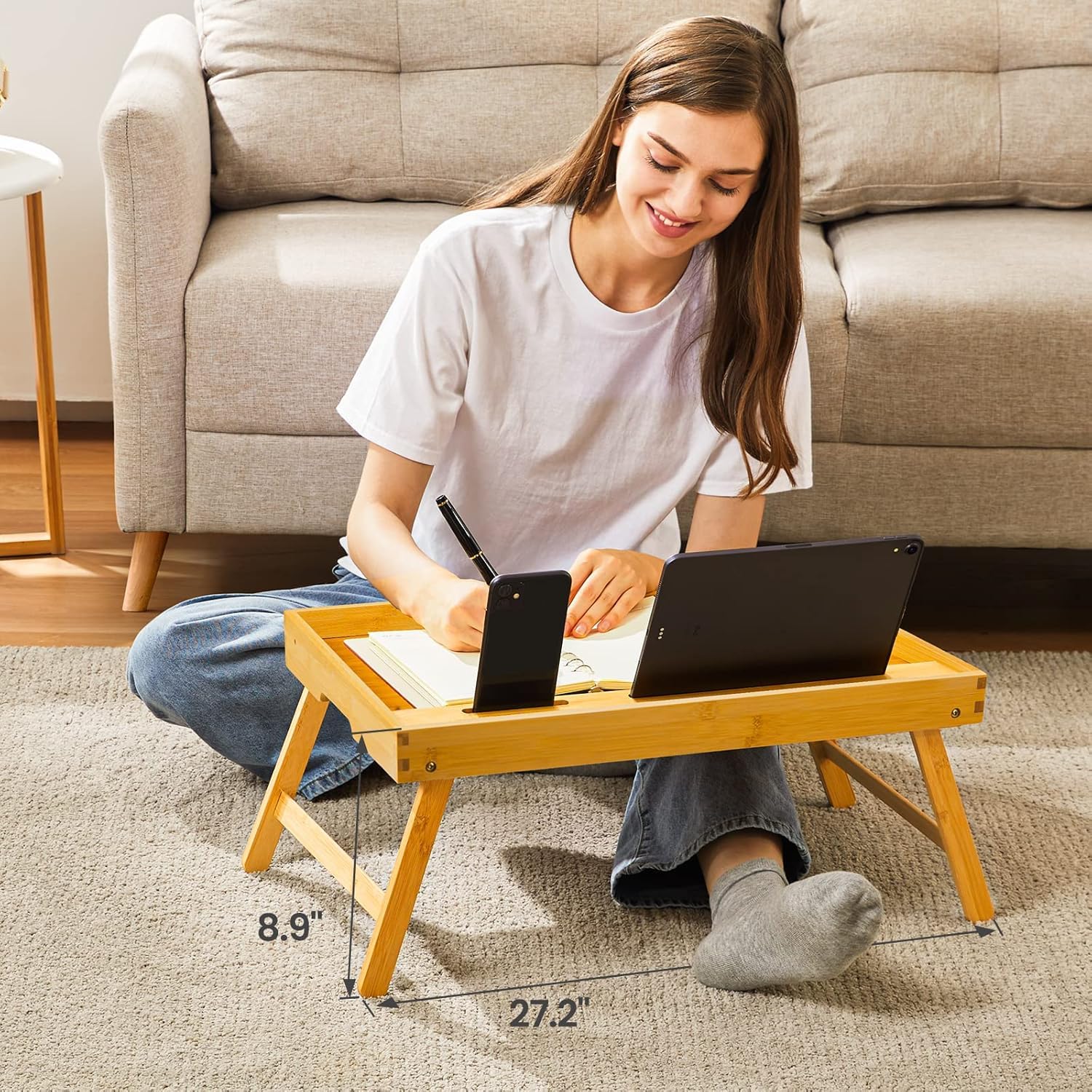 Pipishell tray hollowed handles detail for easy carrying and ergonomic transport