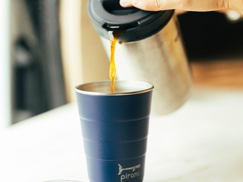 Pirani tumbler packed in a backpack for on‑the‑go convenience