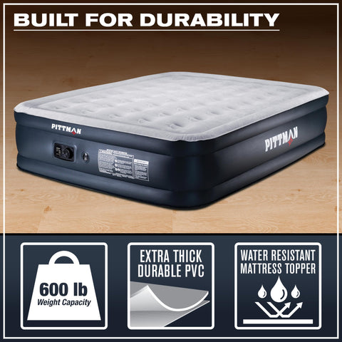 Pittman Outdoors couple sleeping on mattress showing motion-isolating support for partners