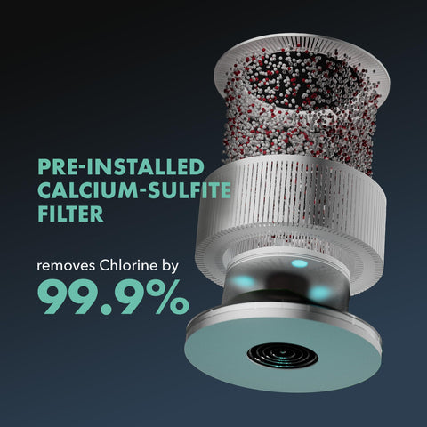 PIURIFY close-up of filter media layers highlighting filtration structure and clarity