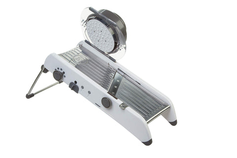 PL8 non-skid folding feet locked for stable countertop use