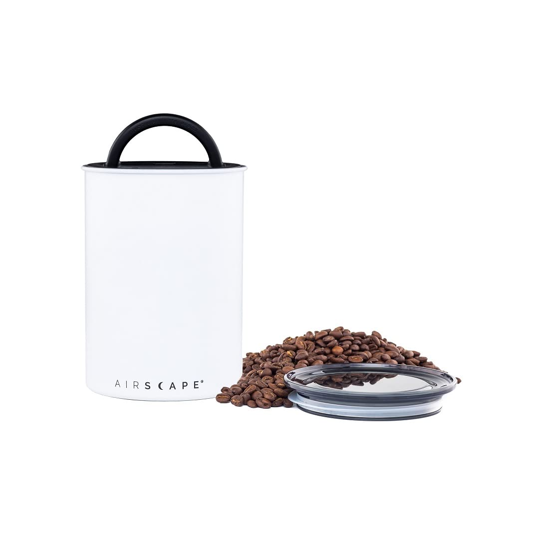 Planetary Design canister front view showing compact, stackable storage benefit