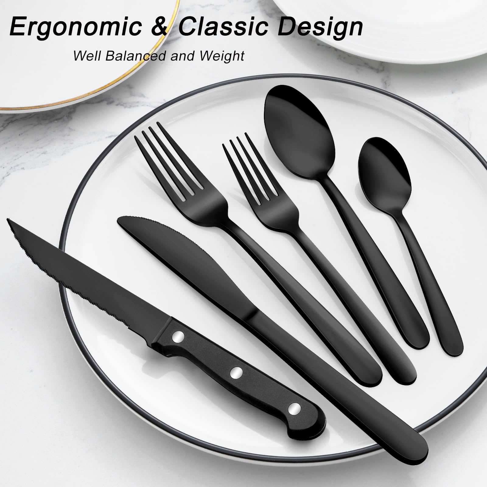Pleafind knives next to hand for scale showing balanced ergonomic weight