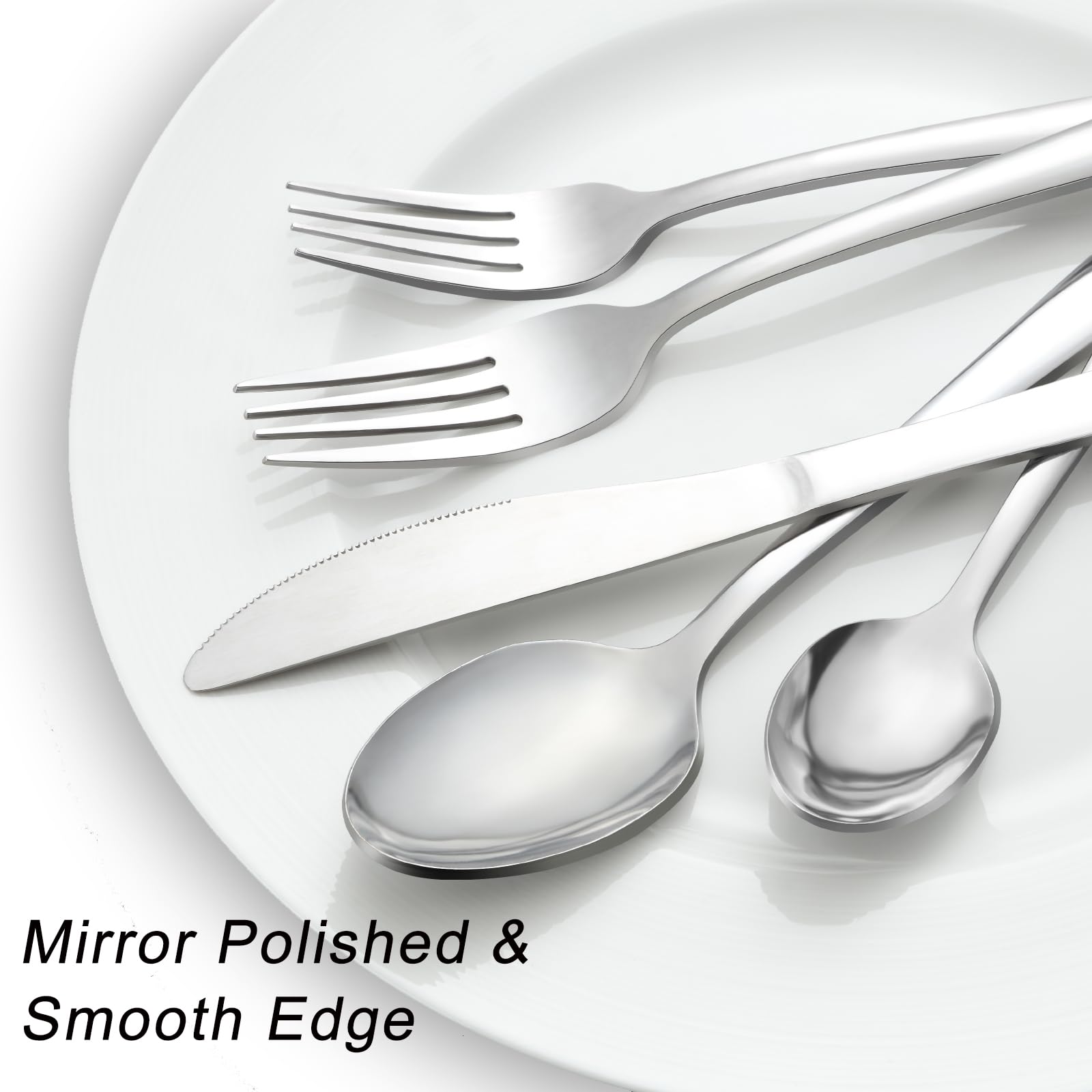 Pleafind steak knife blade detail highlighting sharp edge and durability