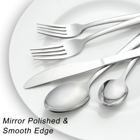 Pleafind steak knife blade detail highlighting sharp edge and durability