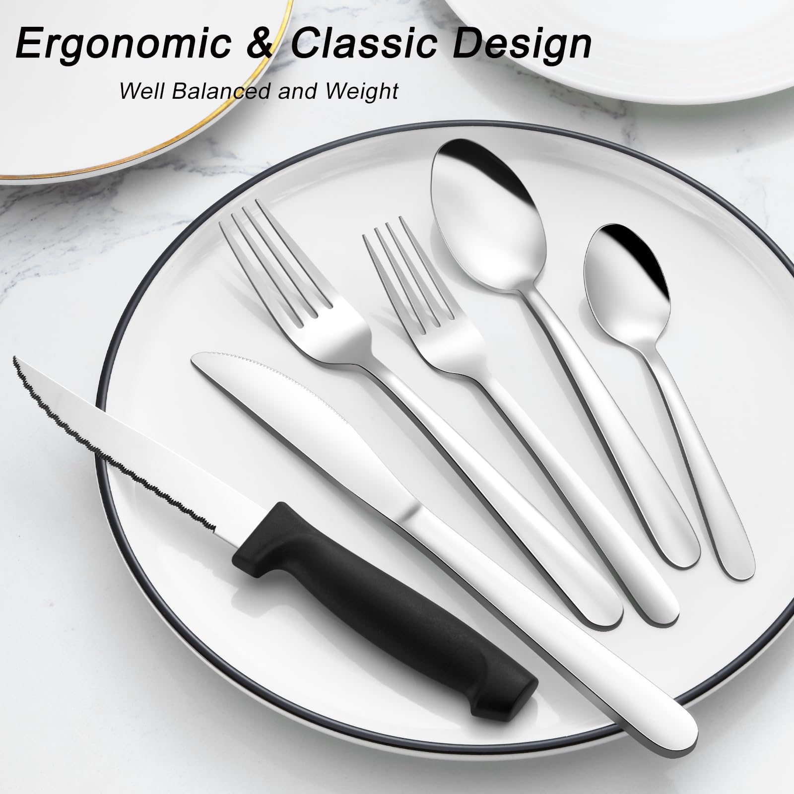 Pleafind utensils inside dishwasher illustrating easy cleanup benefit