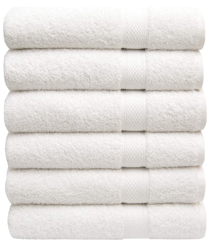 PH Pleasant Home front packaging showing six white towels, organized for convenience
