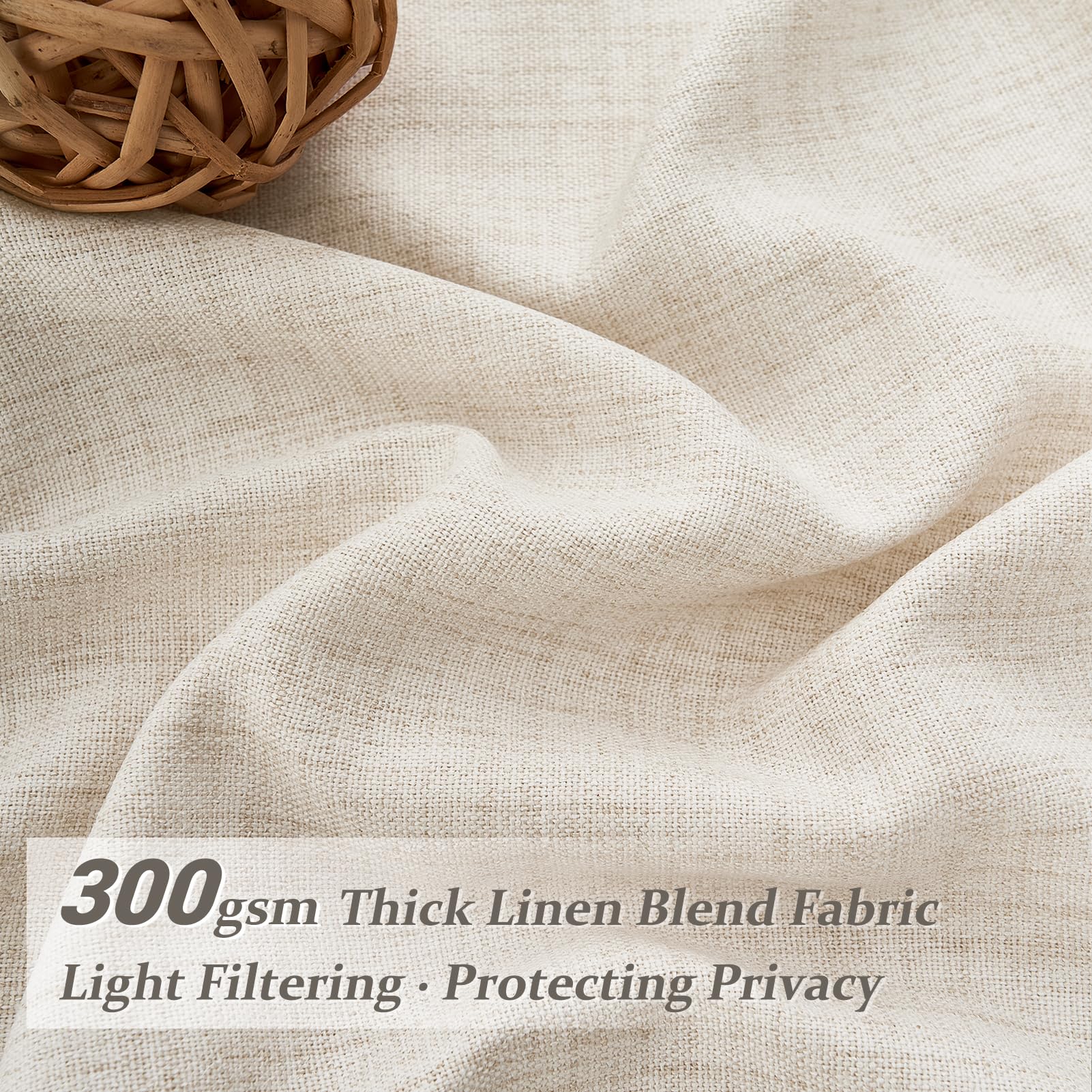 PleatedDrapes close-up of pinch pleat header demonstrating neat, memory-trained folds