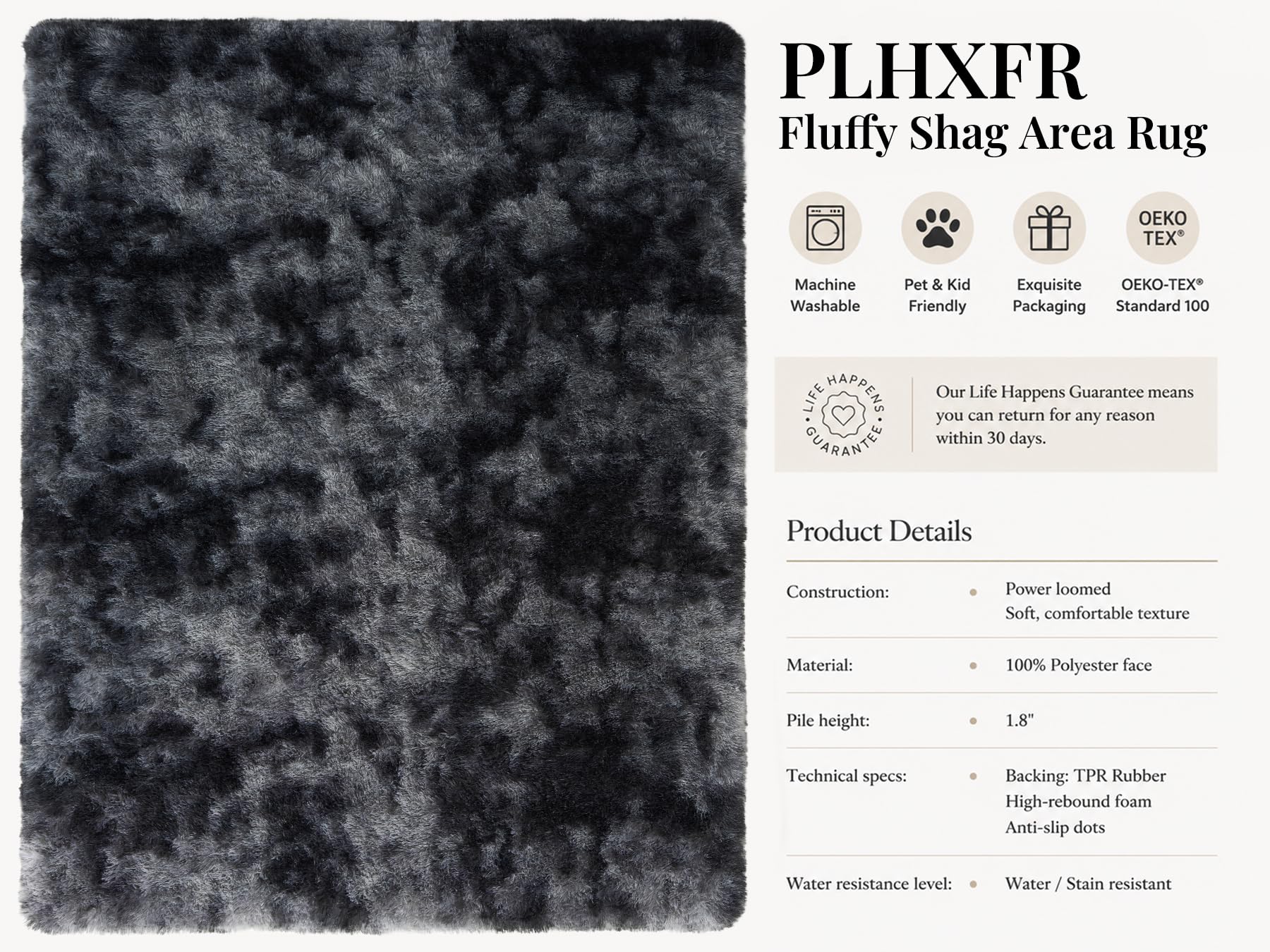 PLHXFR in living room styled to show cozy modern aesthetic
