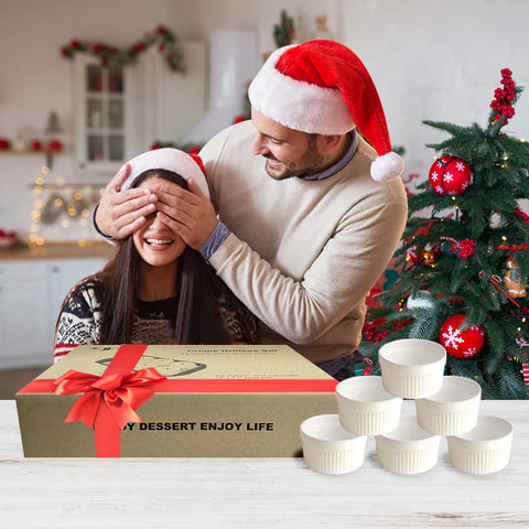 PLSFIT ramekins on dining table in lifestyle scene for entertaining ease benefit