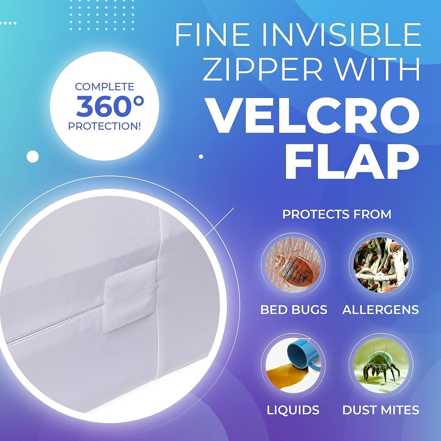 PlushDeluxe terry fabric texture offering soft noiseless comfort