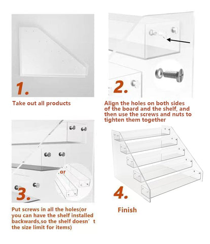 PMMASTO rack styled on countertop highlights tidy kitchen organization and display