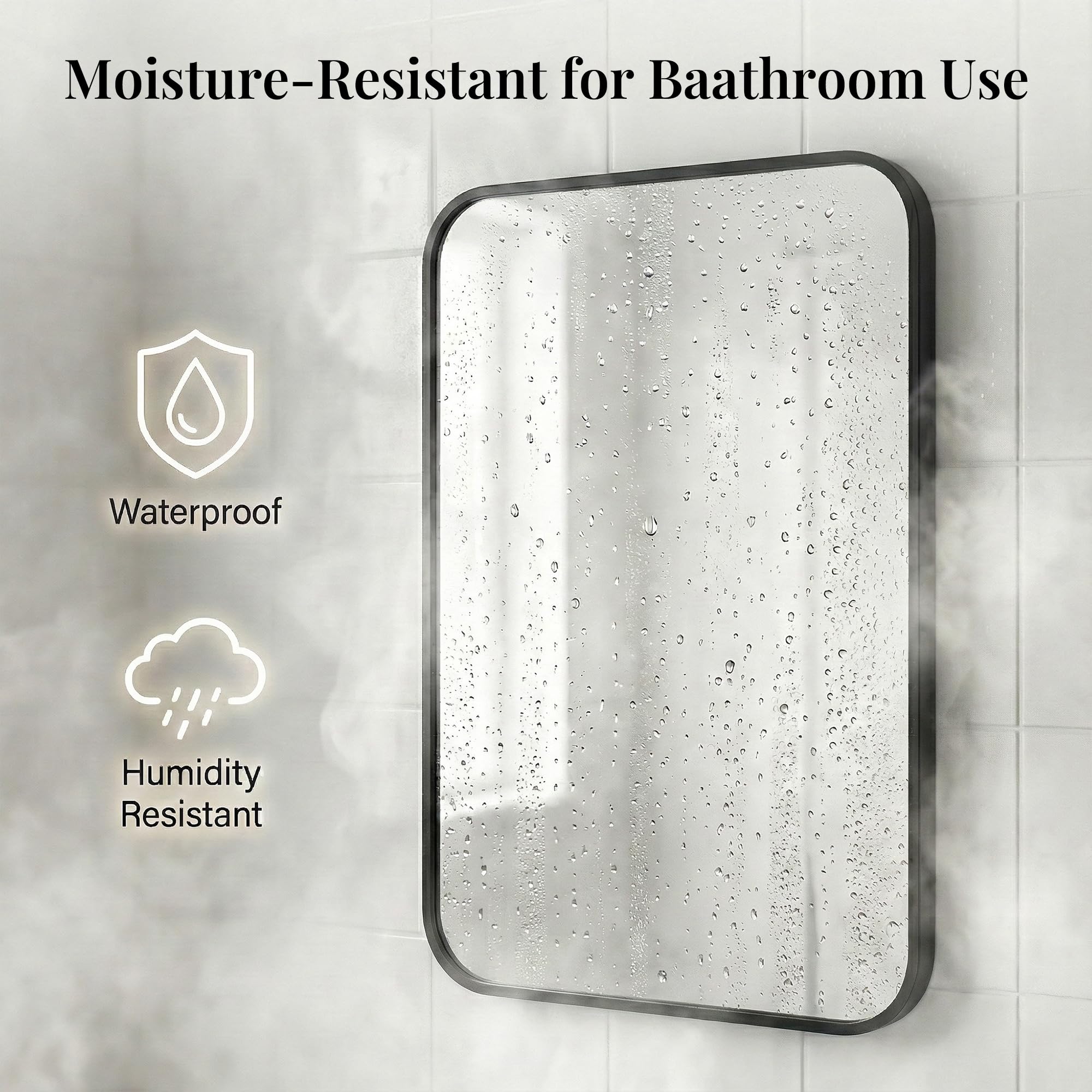 Pocetry mirror reflecting a morning routine showing clear HD glass usefulness
