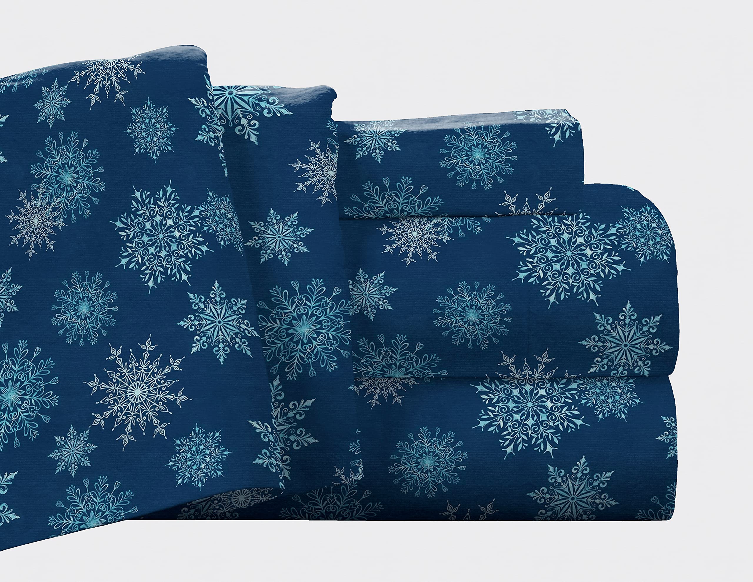 Pointehaven front packaging showing snow flakes navy, clear product branding and pattern benefit