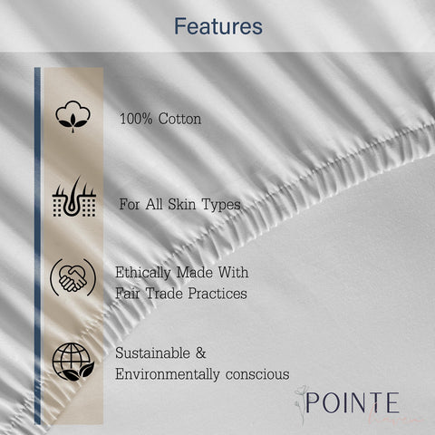 Pointehaven sewn-in label and Oeko-Tex tag showing sustainable certification benefit