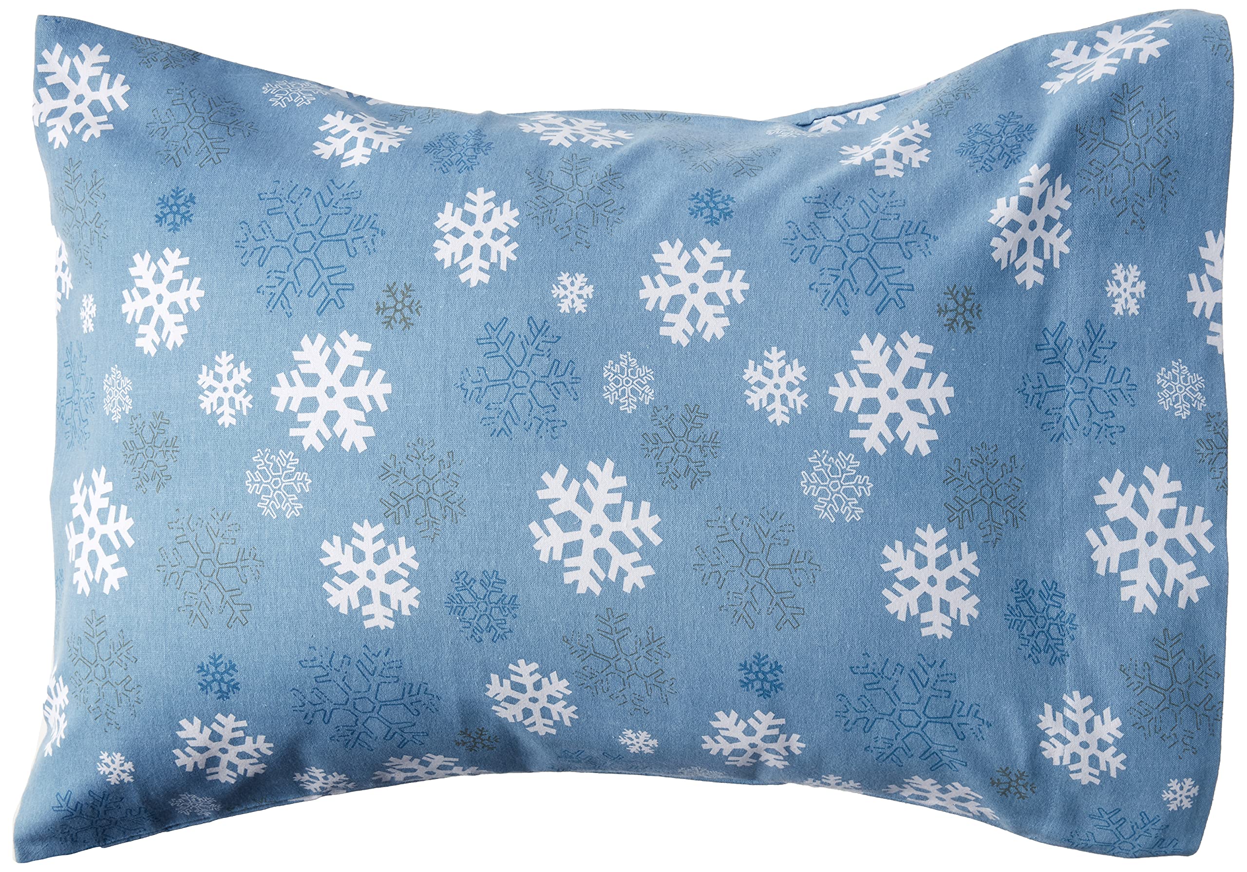 Pointehaven pillowcase with European closure neatly hiding the pillow