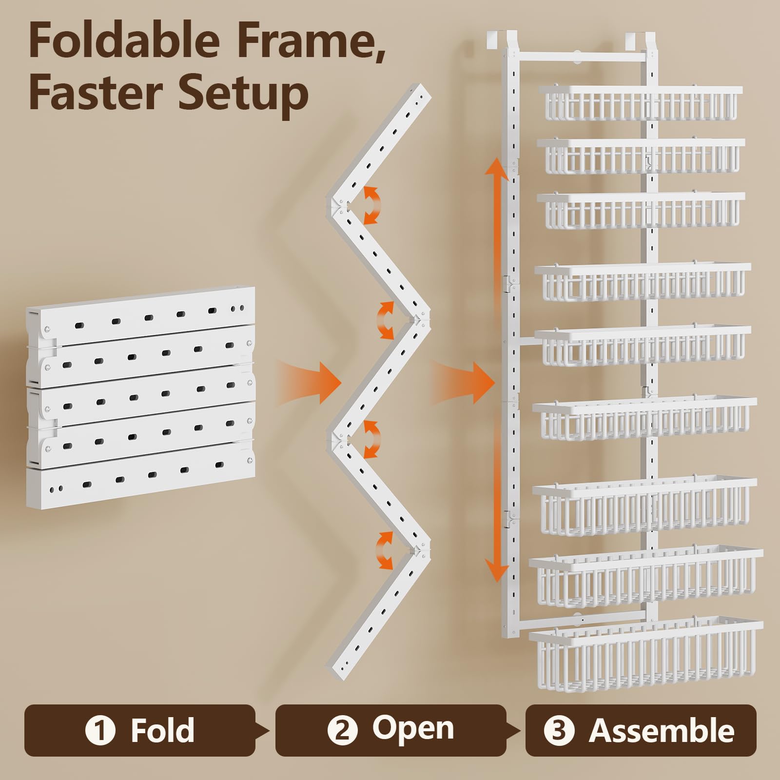 POKIPO wall-mounted setup showing stable installation for heavier loads