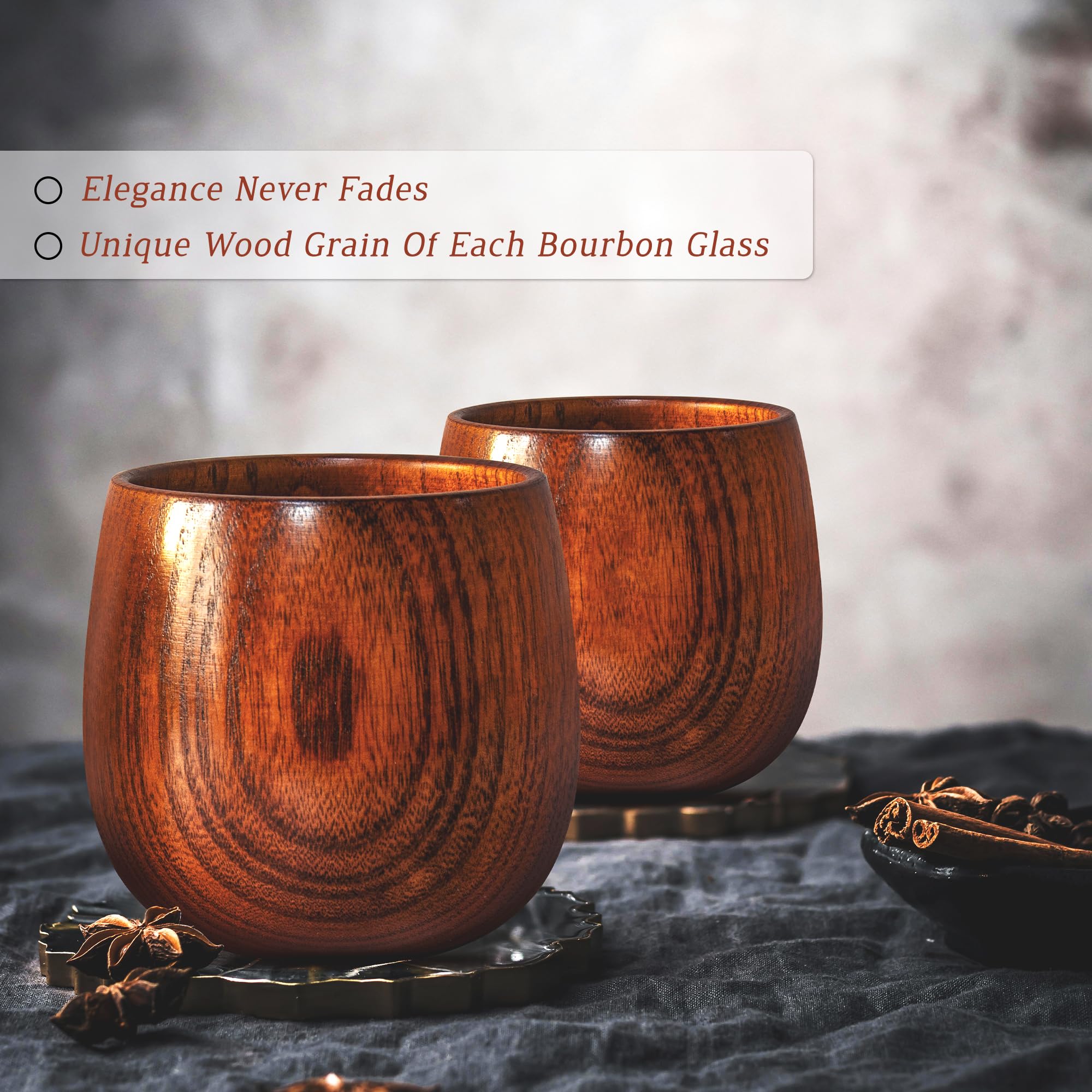 PokShow wood grain close-up highlighting handcrafted texture and warmth