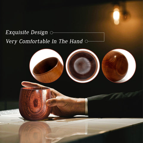 PokShow interior detail showing smooth wooden rim and aroma preservation