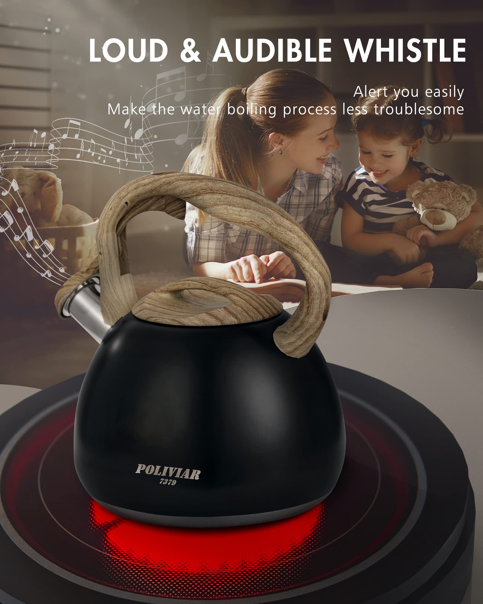 POLIVIAR silicone-coated handle detail for burn protection