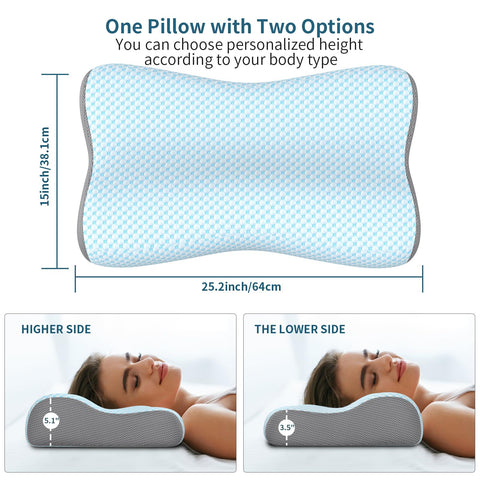 Polovo side profile showing dual-height contour that supports neck alignment