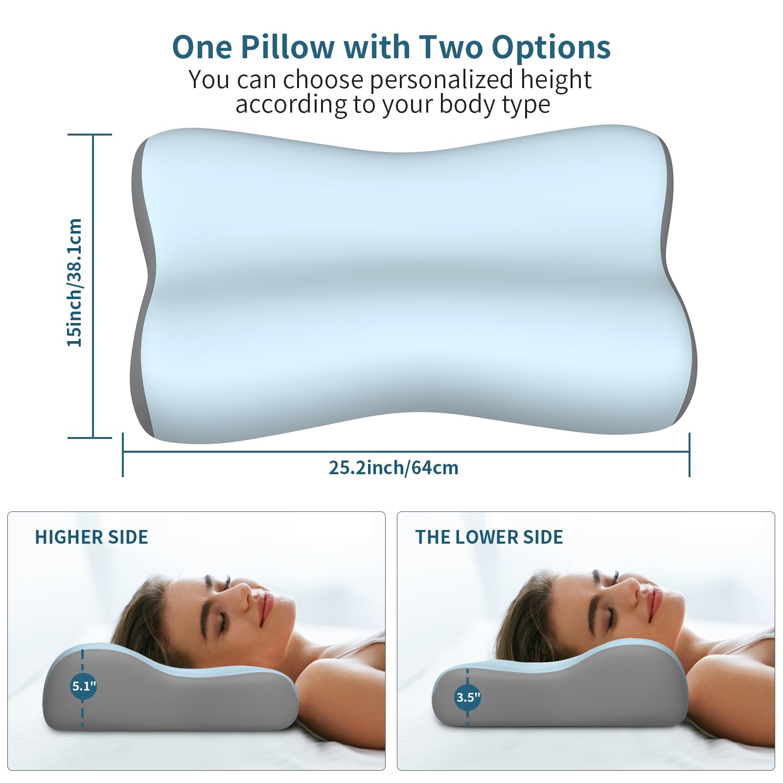 Polovo in-bed side sleeper demo illustrating proper shoulder alignment