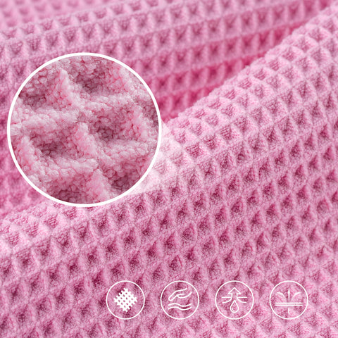 POLYTE towels displayed in bathroom setting suggesting spa-like comfort
