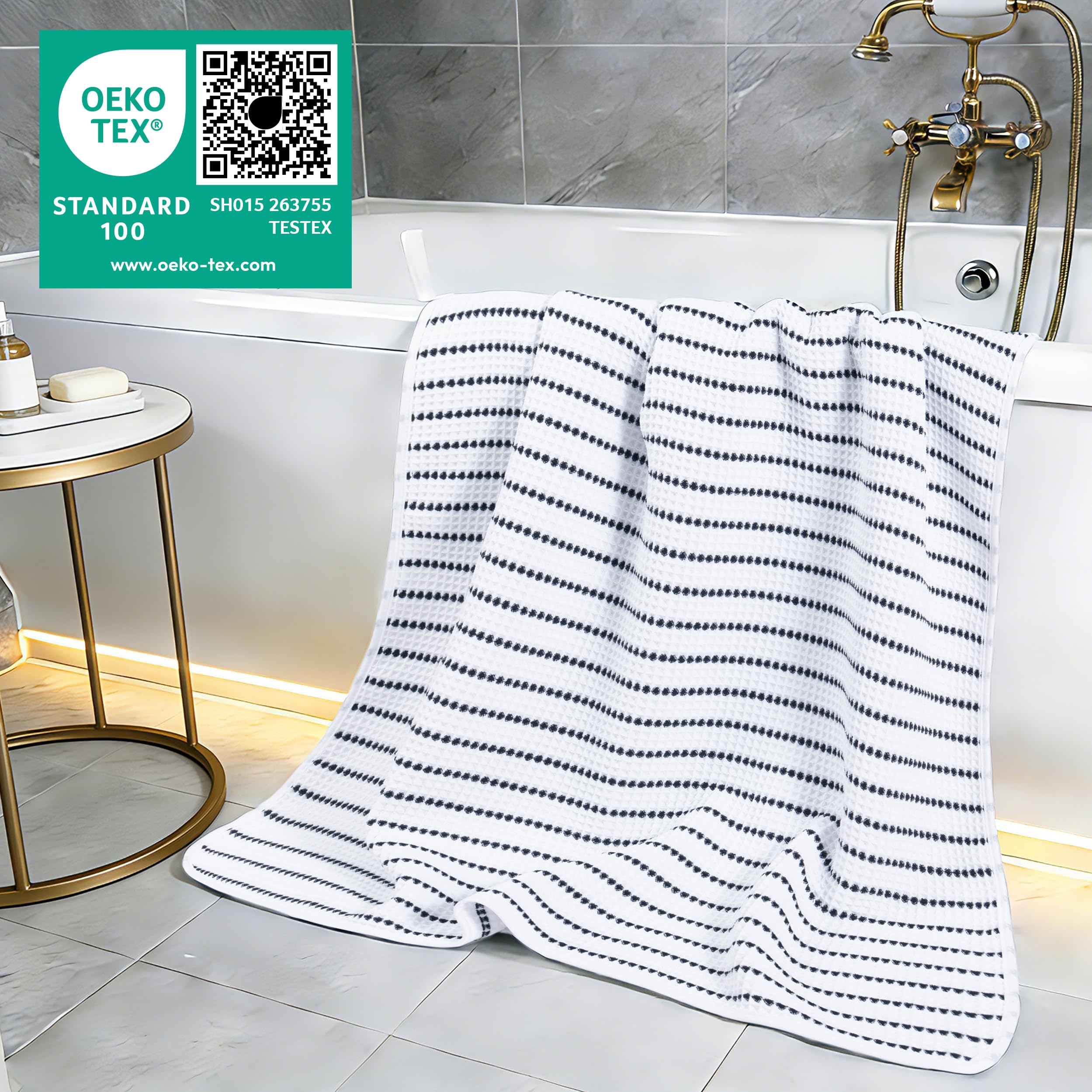 POLYTE styled in bathroom to show spa-like look and aesthetic benefit