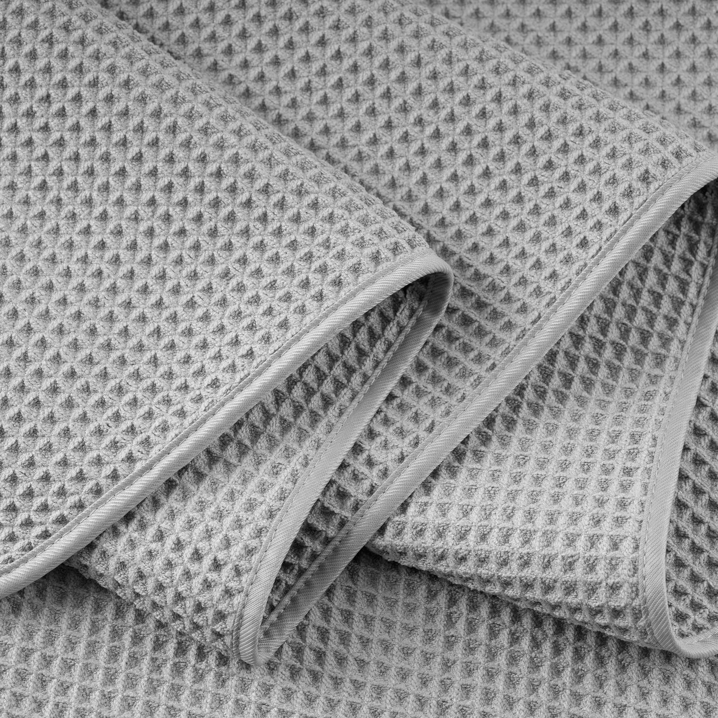 POLYTE towel in a modern bathroom setting showing spa-like soft feel