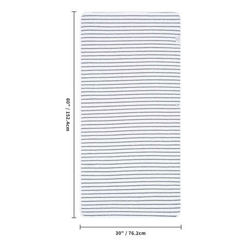 POLYTE satin-trimmed rounded corner detail with durable finish benefit